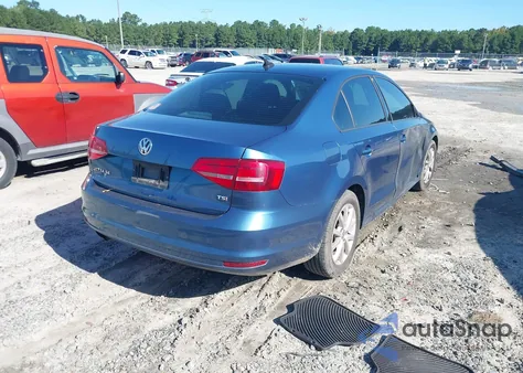 2015 Volkswagen Jetta 1.8T Se from USA, damaged, VIN 3VWD17AJ6FM262056